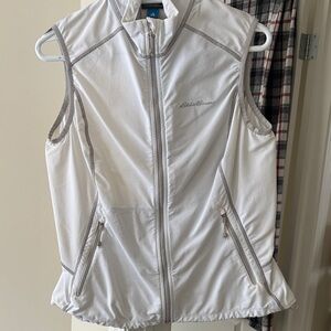 Eddie Bauer Women's Light Gray Vest